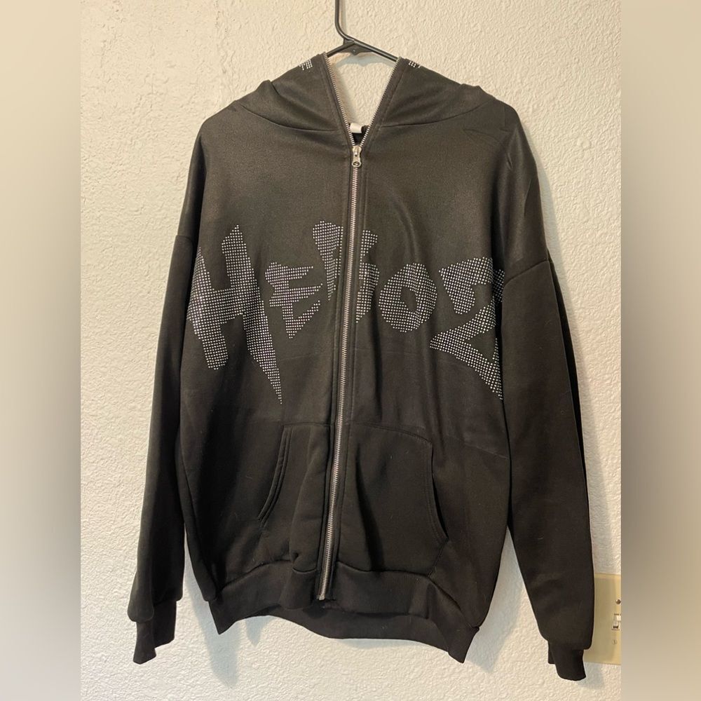 Heroz Marvel zippered hoodie sz L